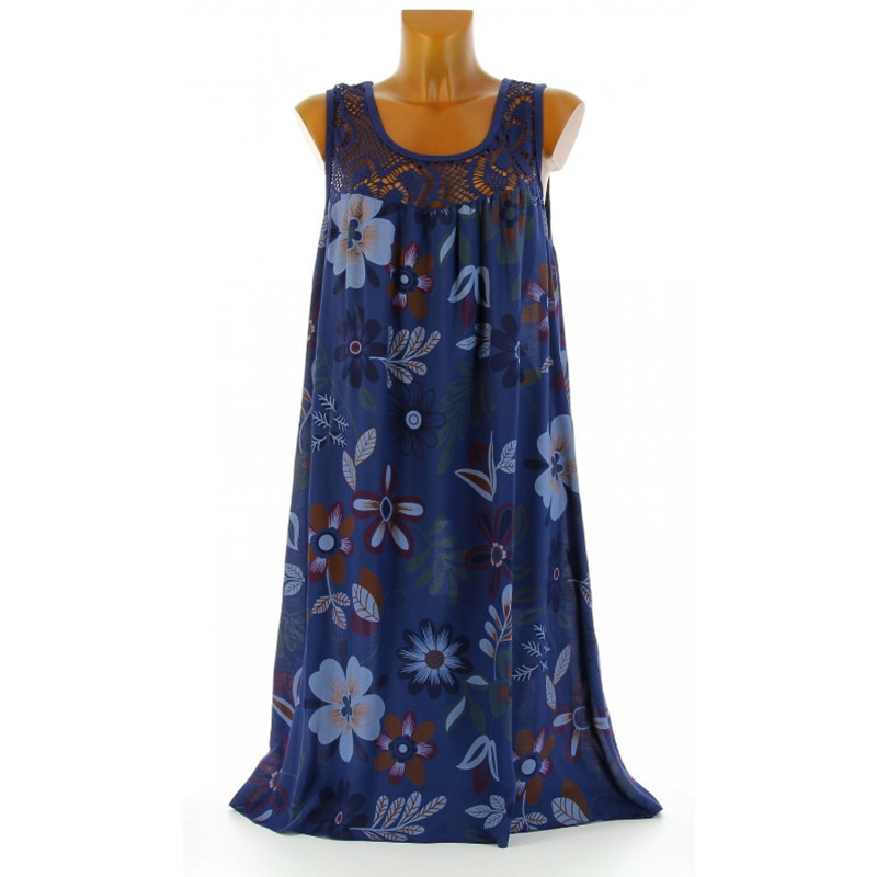 🏵️Vestido floral elegante sem mangas para mulher