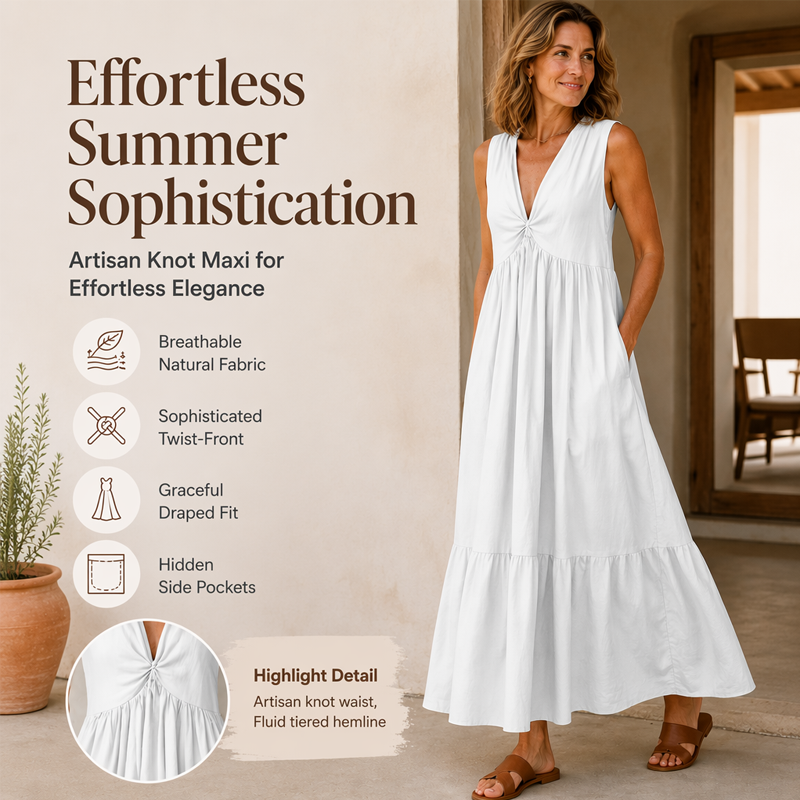 ✨🛍️Novidade - Vestido plissado com decote em V e bolsos laterais – Leve e arejado, ideal para passeios na praia ou um brunch 🍃