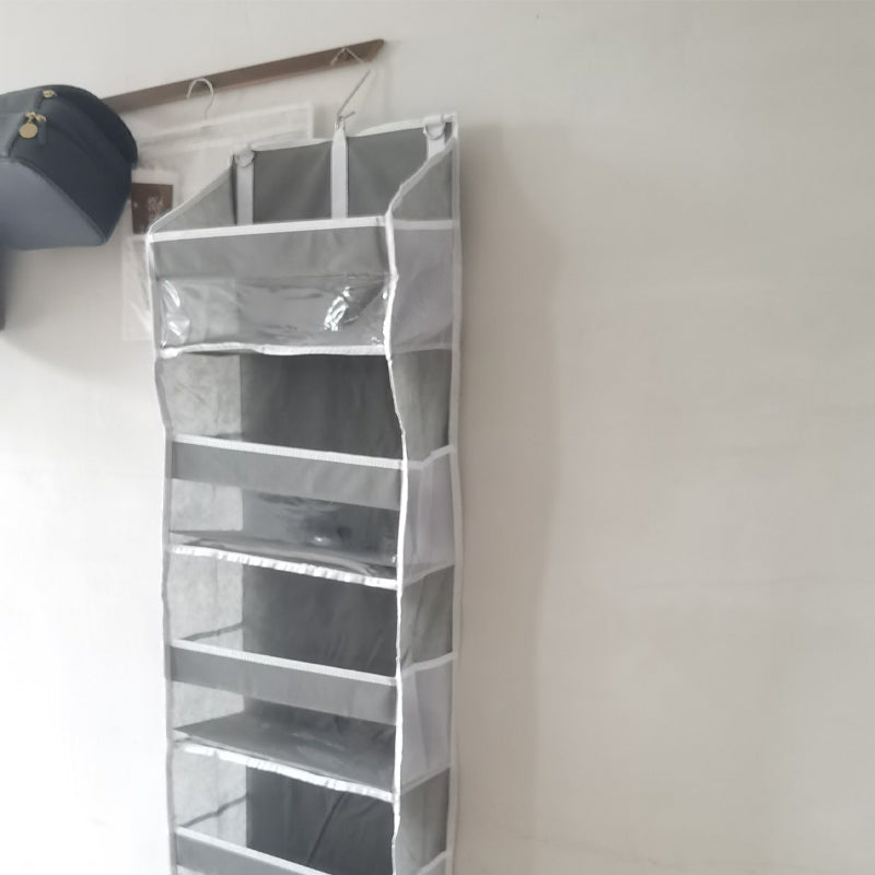 Organizador para pendurar com 5 prateleiras de grande capacidade