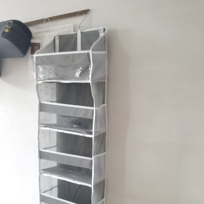 Organizador para pendurar com 5 prateleiras de grande capacidade