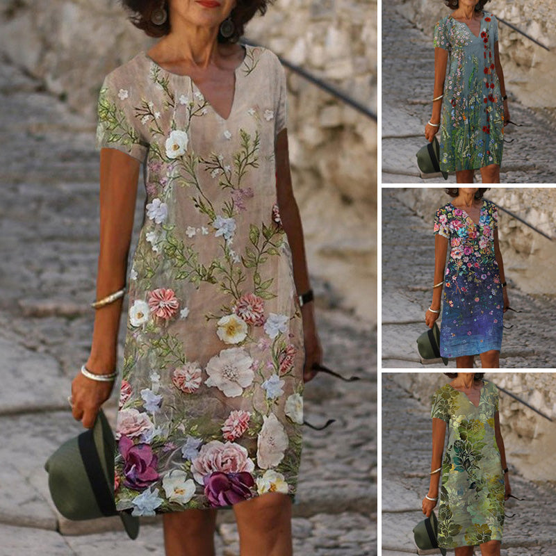 ✨👗Vestidos femininos encantadores, largos e com estampados arrojados
