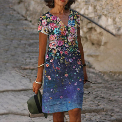 ✨👗Vestidos femininos encantadores, largos e com estampados arrojados