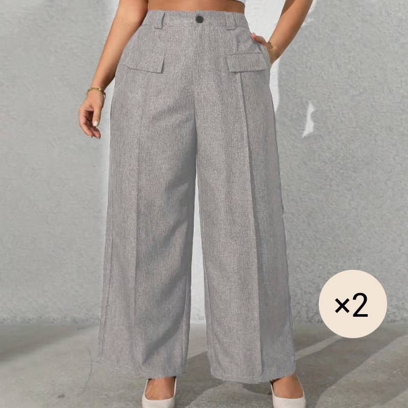 Women's High-Waisted Suit Pants