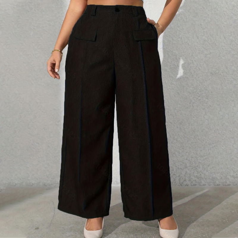Women's High-Waisted Suit Pants