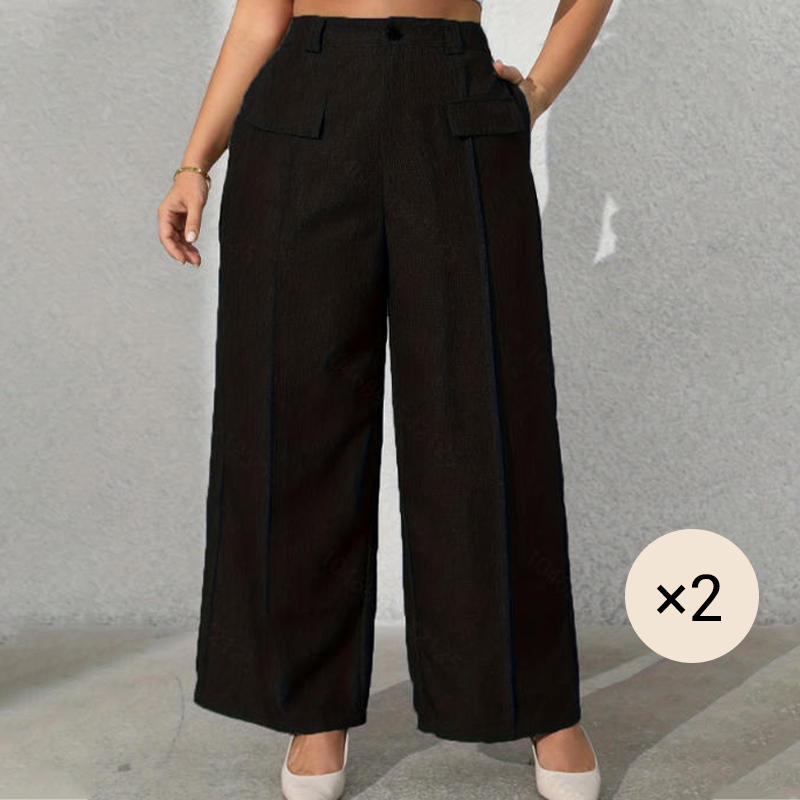 Women's High-Waisted Suit Pants