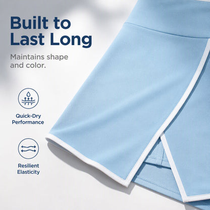 🎉🎉Promoção de 2026 — Mais de 23 700 unidades vendidas!🎾 Vestido de ténis arejado com corte em A – Roupa desportiva respirável ✨