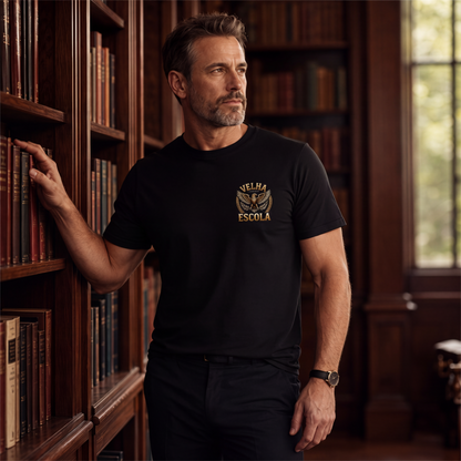 🔥 50% DESCONTO 🦅 T-shirt Masculina Estilo Forte – Design Atemporal 👕