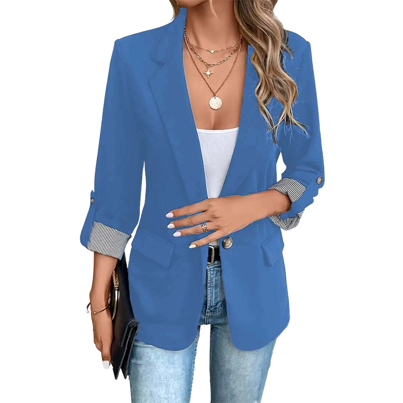 Casaco blazer casual para mulher