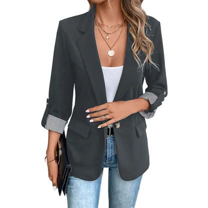 Casaco blazer casual para mulher