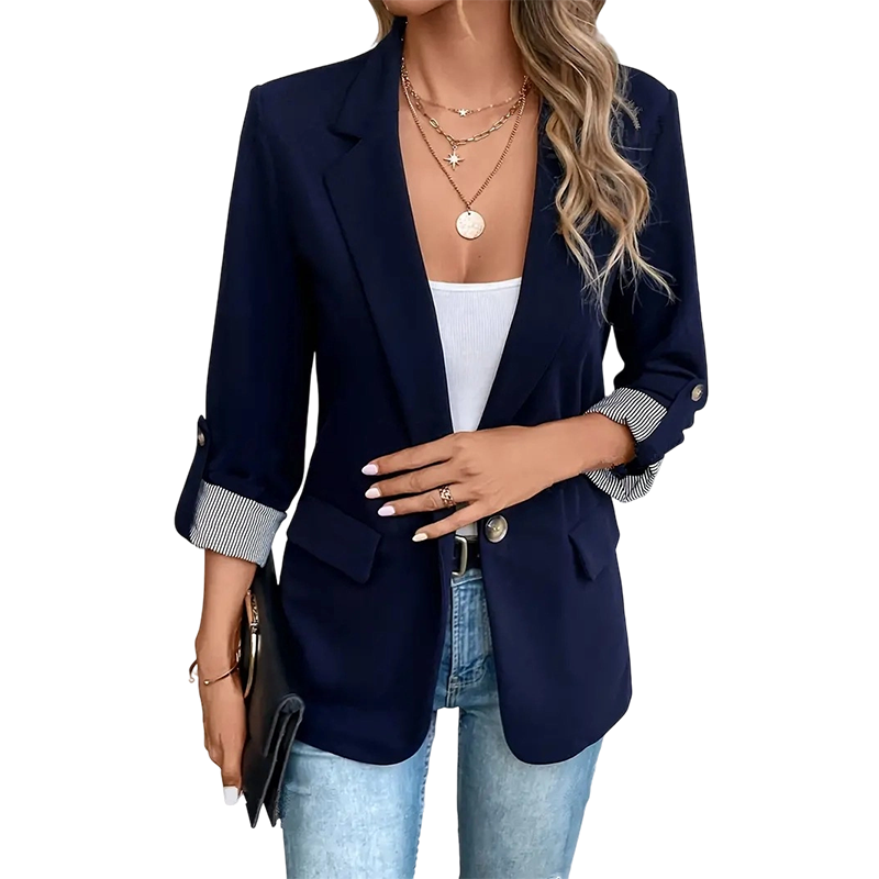 Casaco blazer casual para mulher