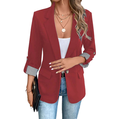 Casaco blazer casual para mulher