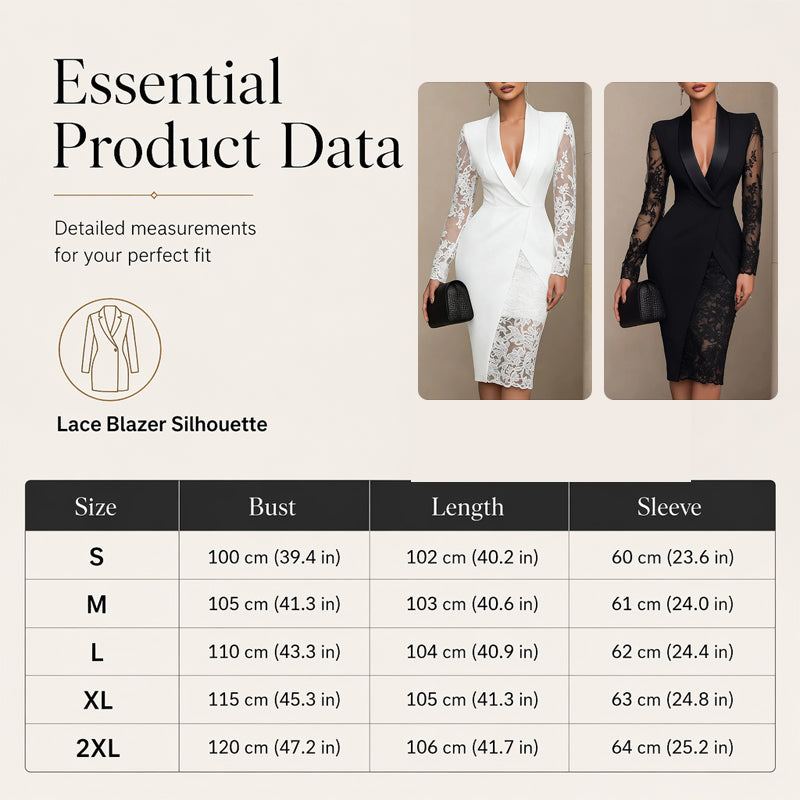 ✨👗Vestido justo e elegante para mulher, com decote em V e mangas de renda