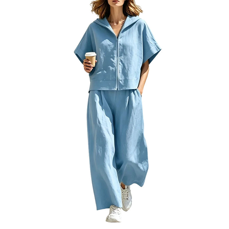✨👗Conjunto de roupa confortável e descontraído