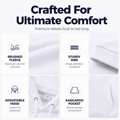 👚Camisola com capuz unissexo, minimalista e com estampado gráfico