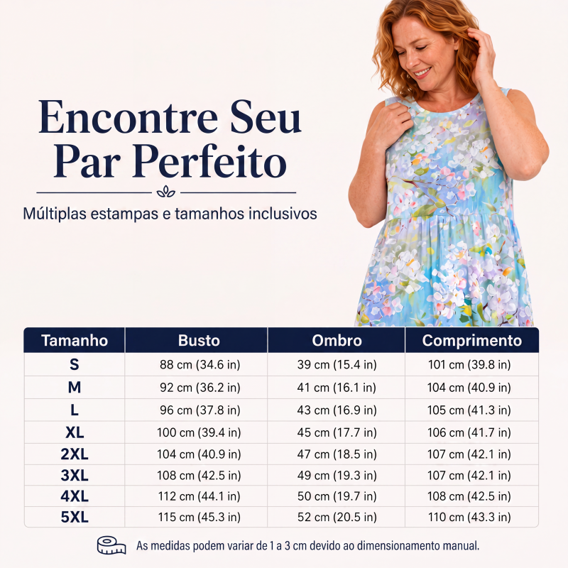 Vestido de linho sem mangas para mulher