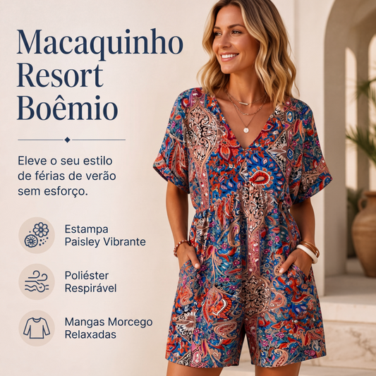 ✨👗Macacão de férias feminino confortável