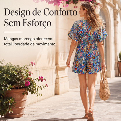 Macacão de férias feminino confortável