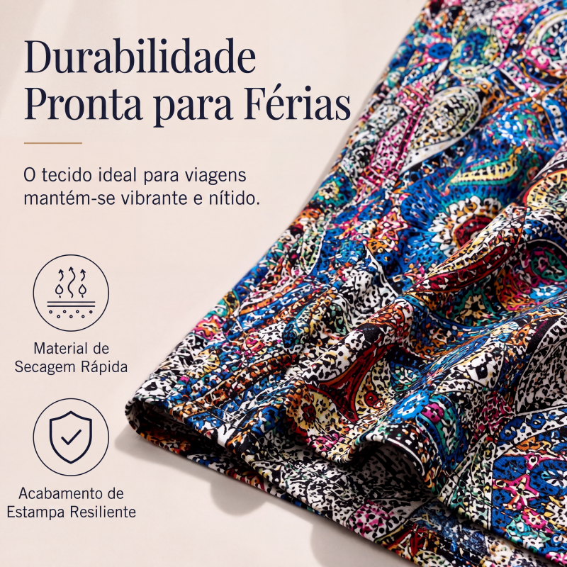 Macacão de férias feminino confortável