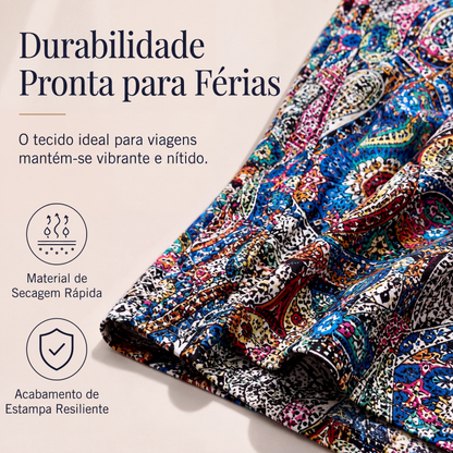 Macacão de férias feminino confortável