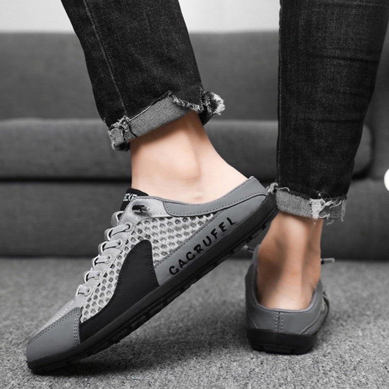 Sapatos sem atacadores, multifuncionais, respiráveis e na moda