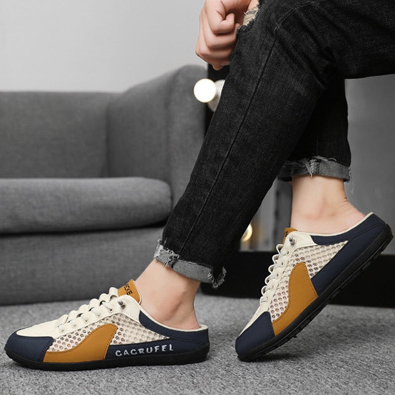 Sapatos sem atacadores, multifuncionais, respiráveis e na moda