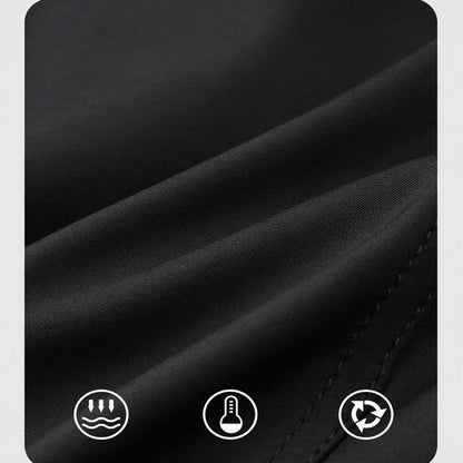 Trench coat masculino de comprimento médio com forro interno destacável