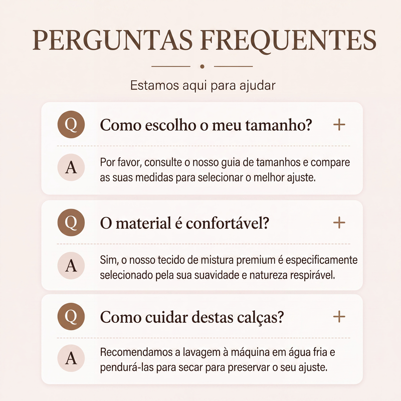 ✨Calças skinny de cintura alta elásticas para mulher
