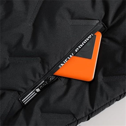 ❄️ Casaco quente com capuz e fecho de correr para homem – O conforto do inverno alia-se ao estilo do dia a dia