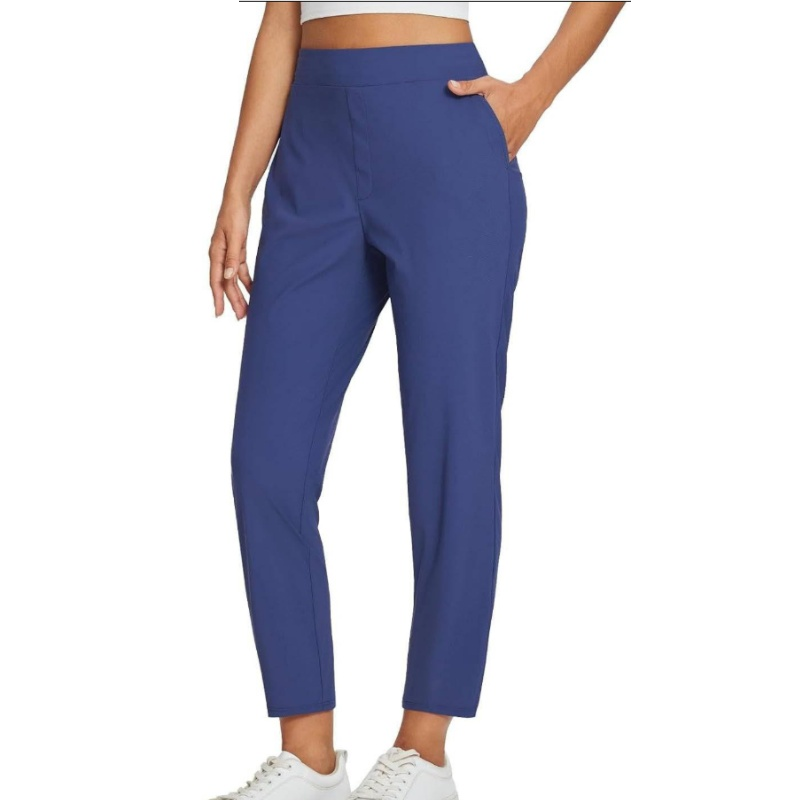 ⏳Oferta especial por tempo limitado⏰Calças elásticas de cintura alta para mulher com bolsos com fecho