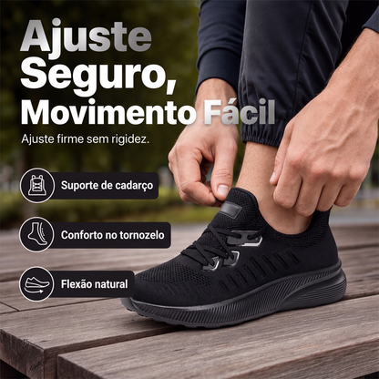 Tênis de corrida leve e respirável para homem