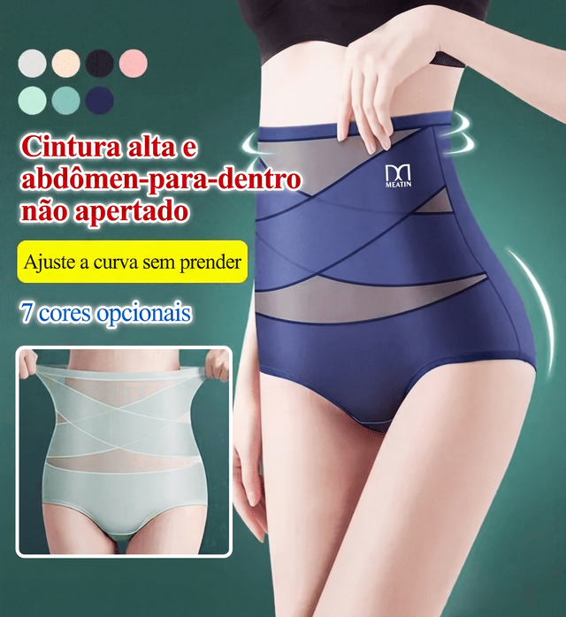 🎉 Promoção Imperdível de 2026 — Mais de 38.000 unidades vendidas! ✨ Modelador de Cintura Alta em Seda Gelada – Conforto Sem Marcas, Confiança Total 💎