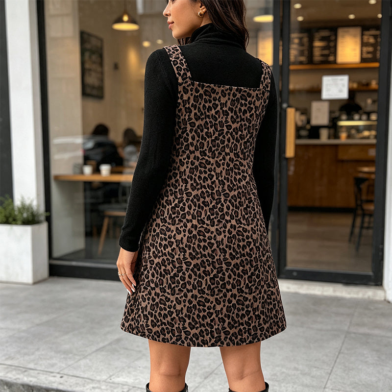 Conjunto de Leopardo com Camadas Valorizador
