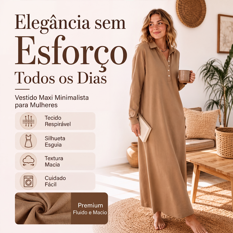 ✨👗Vestido de moletom de tricô de manga comprida para mulheres