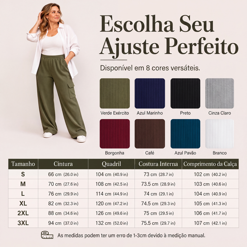 Calças femininas de cintura alta com cordão