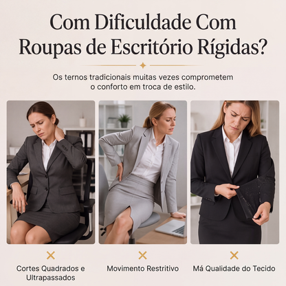 ✨👗Conjunto de saia de 2 peças para mulheres