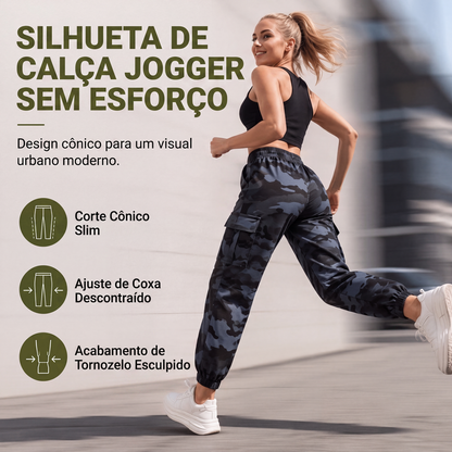 ✨Calças cargo femininas, calças de moletom leves para atividades ao ar livre
