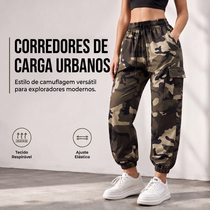 ✨Calças cargo femininas, calças de moletom leves para atividades ao ar livre