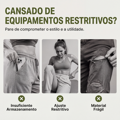 ✨Calças cargo femininas, calças de moletom leves para atividades ao ar livre