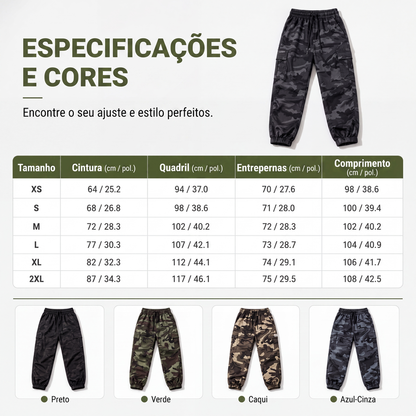 ✨Calças cargo femininas, calças de moletom leves para atividades ao ar livre
