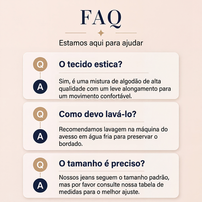 ✨Calças jeans flare de cintura alta para mulheres