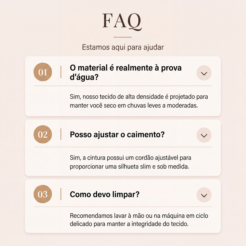 ✨👚Jaqueta feminina elegante resistente à água