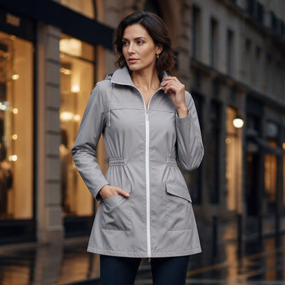 ✨👚Jaqueta feminina elegante resistente à água