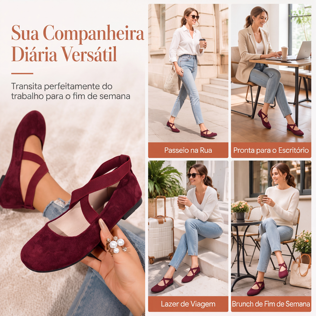 ✨Sapatos Mary Jane casuais e confortáveis para mulheres
