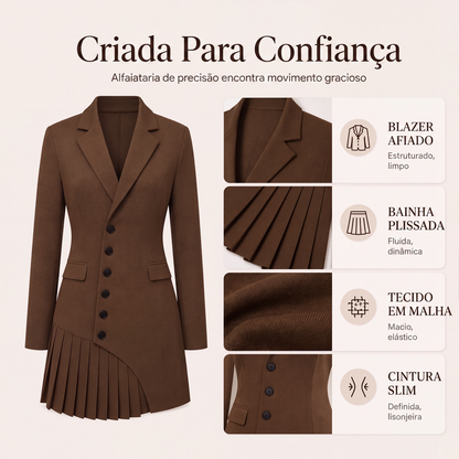 ✨👗Vestido Blazer Elegante Feminino