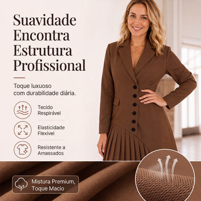 ✨👗Vestido Blazer Elegante Feminino