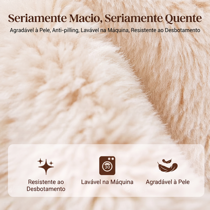 🐮 51% DE DESCONTO!!🎁Moletom com capuz forrado de lã macio e fofo de Vaca das Terras Altas