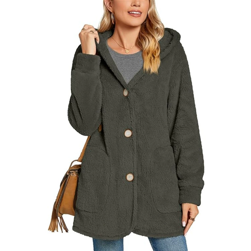 ✨👚Jaqueta com capuz aconchegante e quente para mulheres