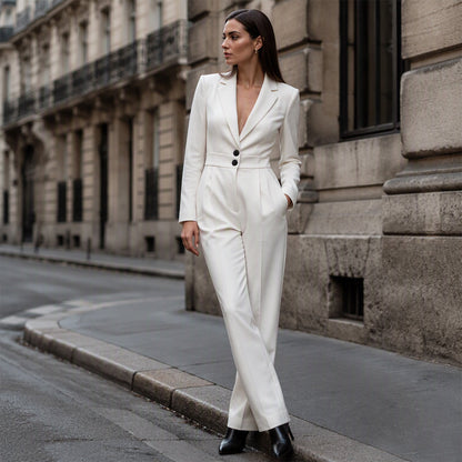 ✨👗Macacão Blazer Elegante Feminino