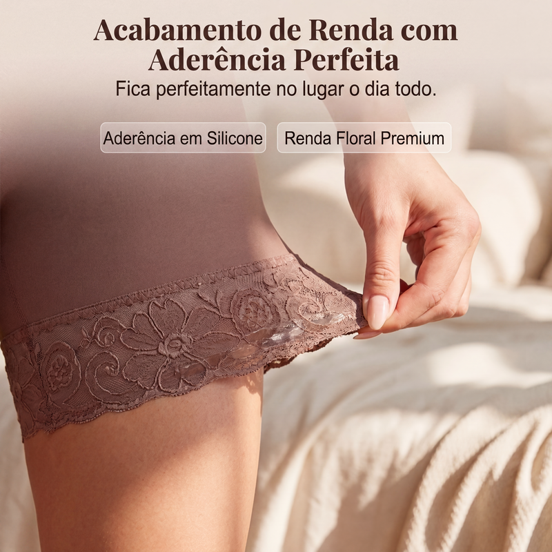 ✨Shapewear modelador com controle de barriga e aumento de glúteos