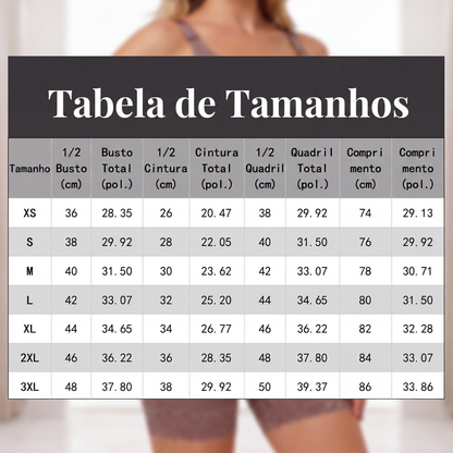✨Shapewear modelador com controle de barriga e aumento de glúteos